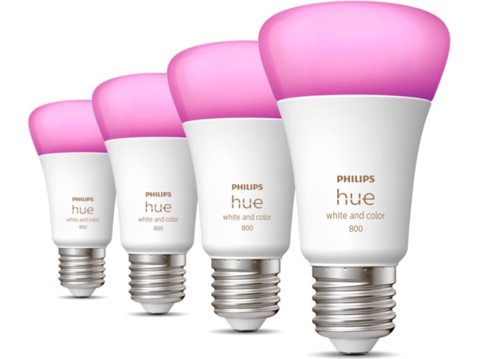 Philips Hue WCA -lampor 6,5 W A60 E27 4 st LED-lampor & glödlampor