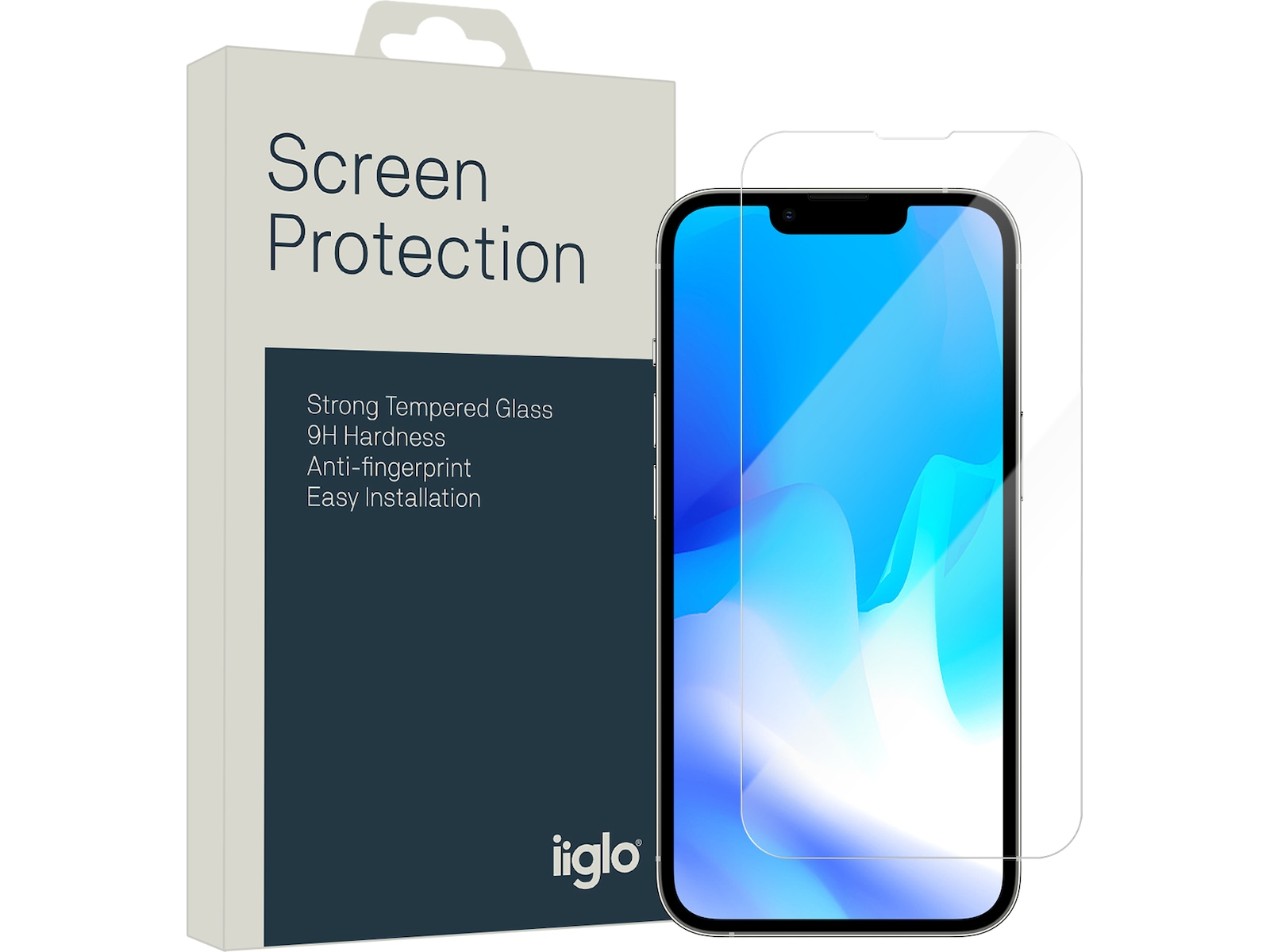 iiglo iPhone 16e / 14 / 13 / 13 Pro Skärmskydd Skärmskydd