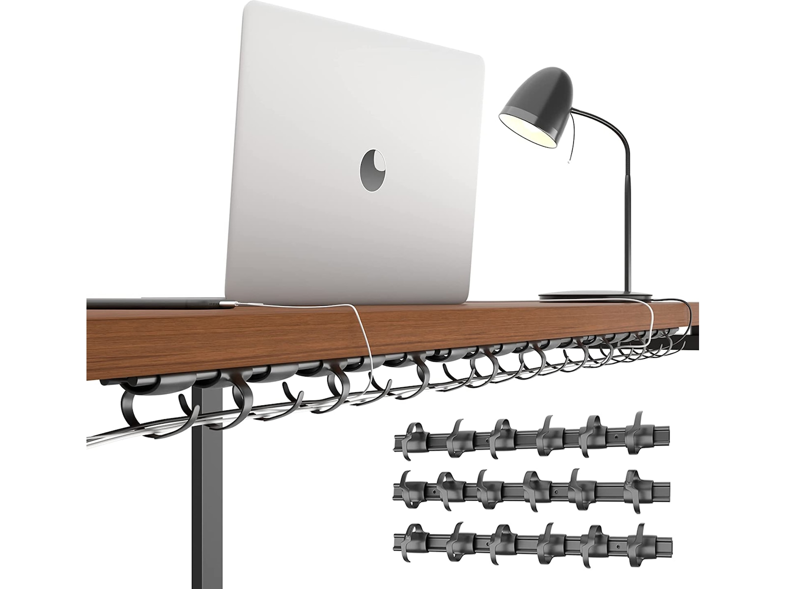 Kenson RIB 38cm Kabelhållare (3pk) Tillbehör till arbetsstationer & kontorsbås