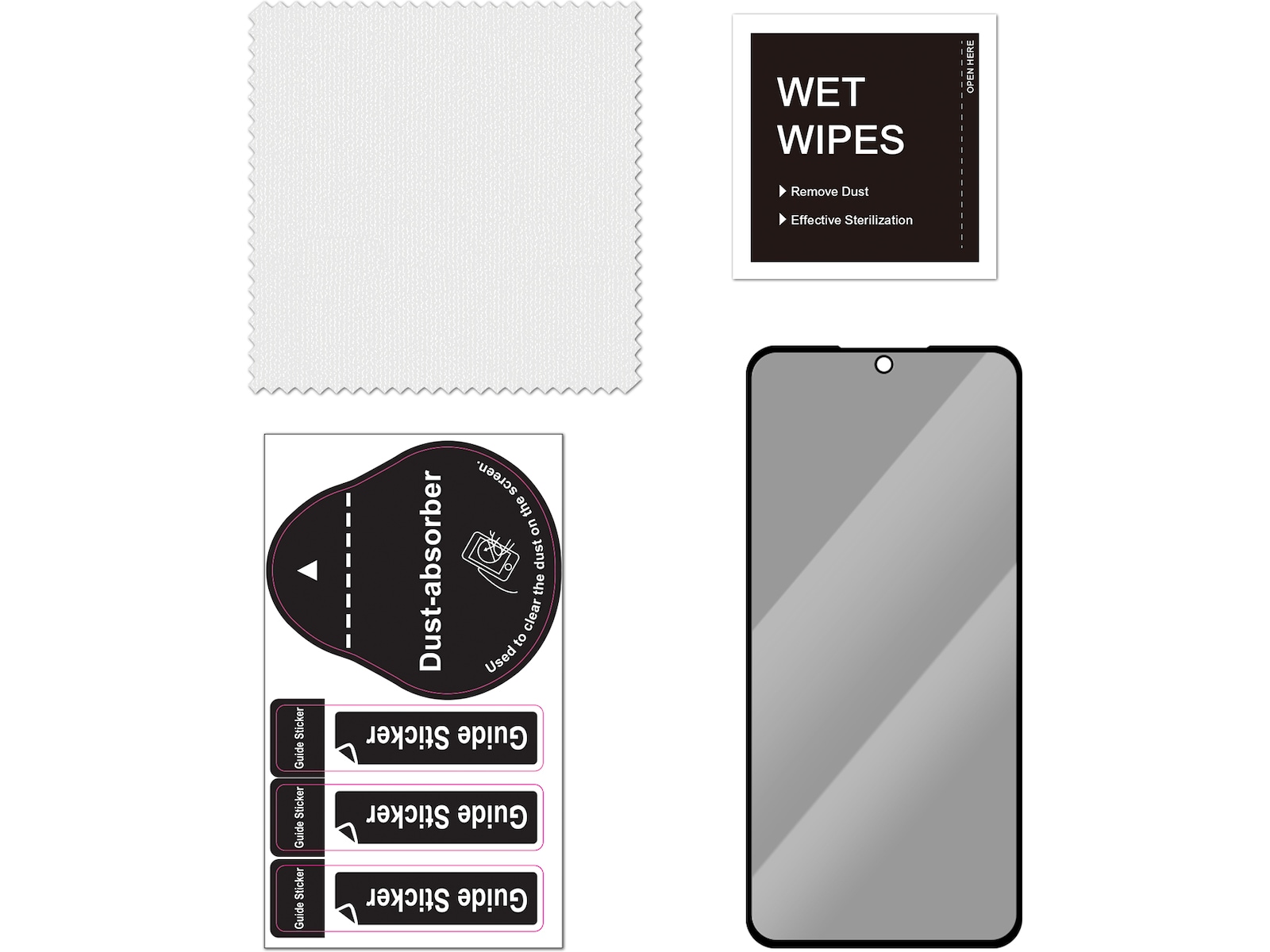 iiglo Galaxy S23 FE Privacy Skärmskydd Skärmskydd