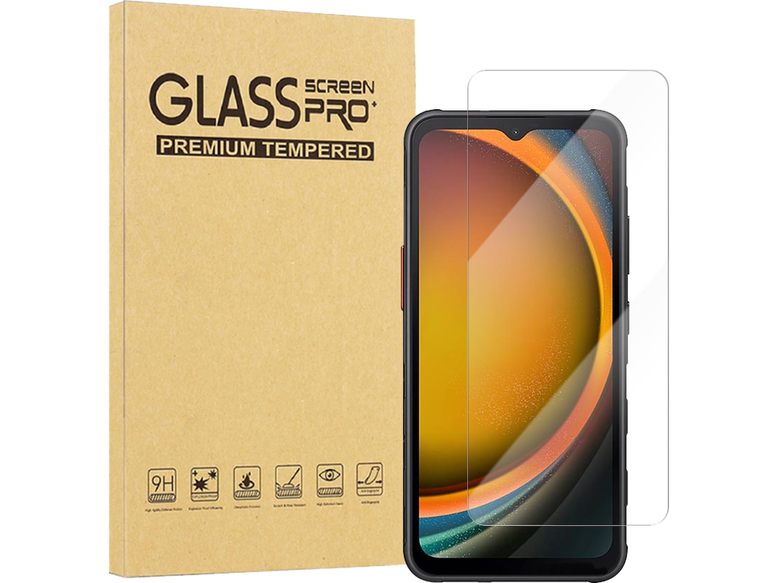 iiglo Samsung XCover 7 skärmskydd Skärmskydd