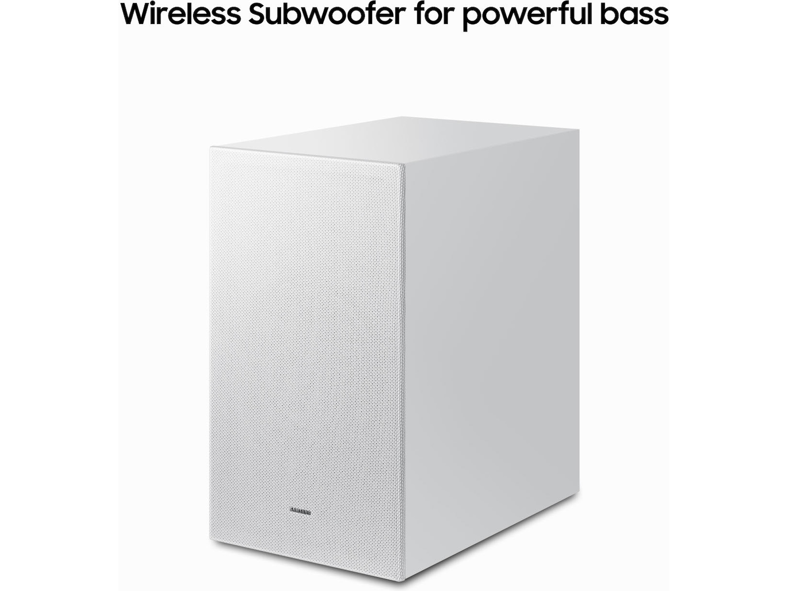 Samsung HW-S711D soundbar med subwoofer (vit) Soundbars