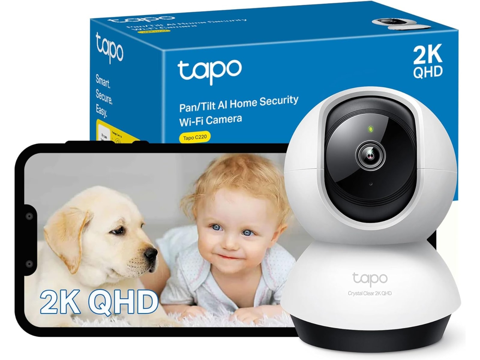 TP-Link Tapo C220 inomhus övervakningskamera Övervakningskamera