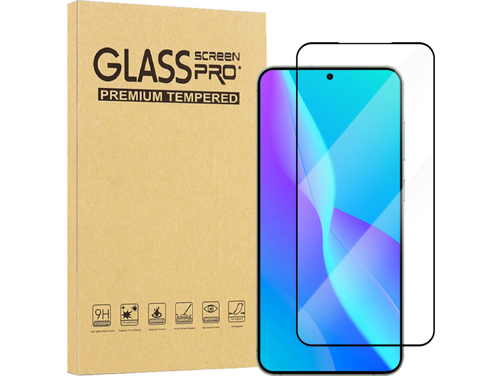 iiglo Galaxy S25 Skärmskydd Skärmskydd