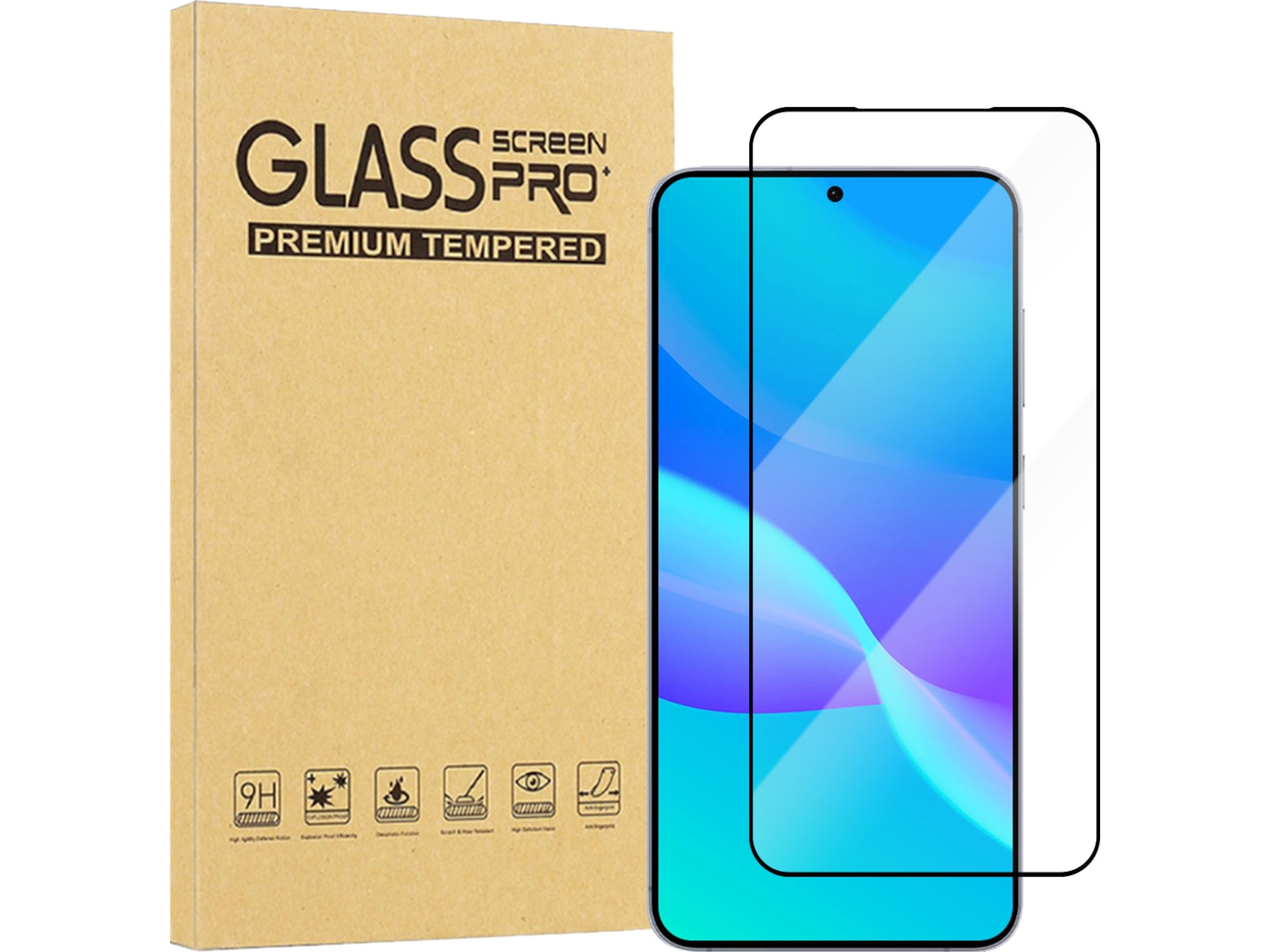 iiglo Galaxy S25+ Skärmskydd Skärmskydd