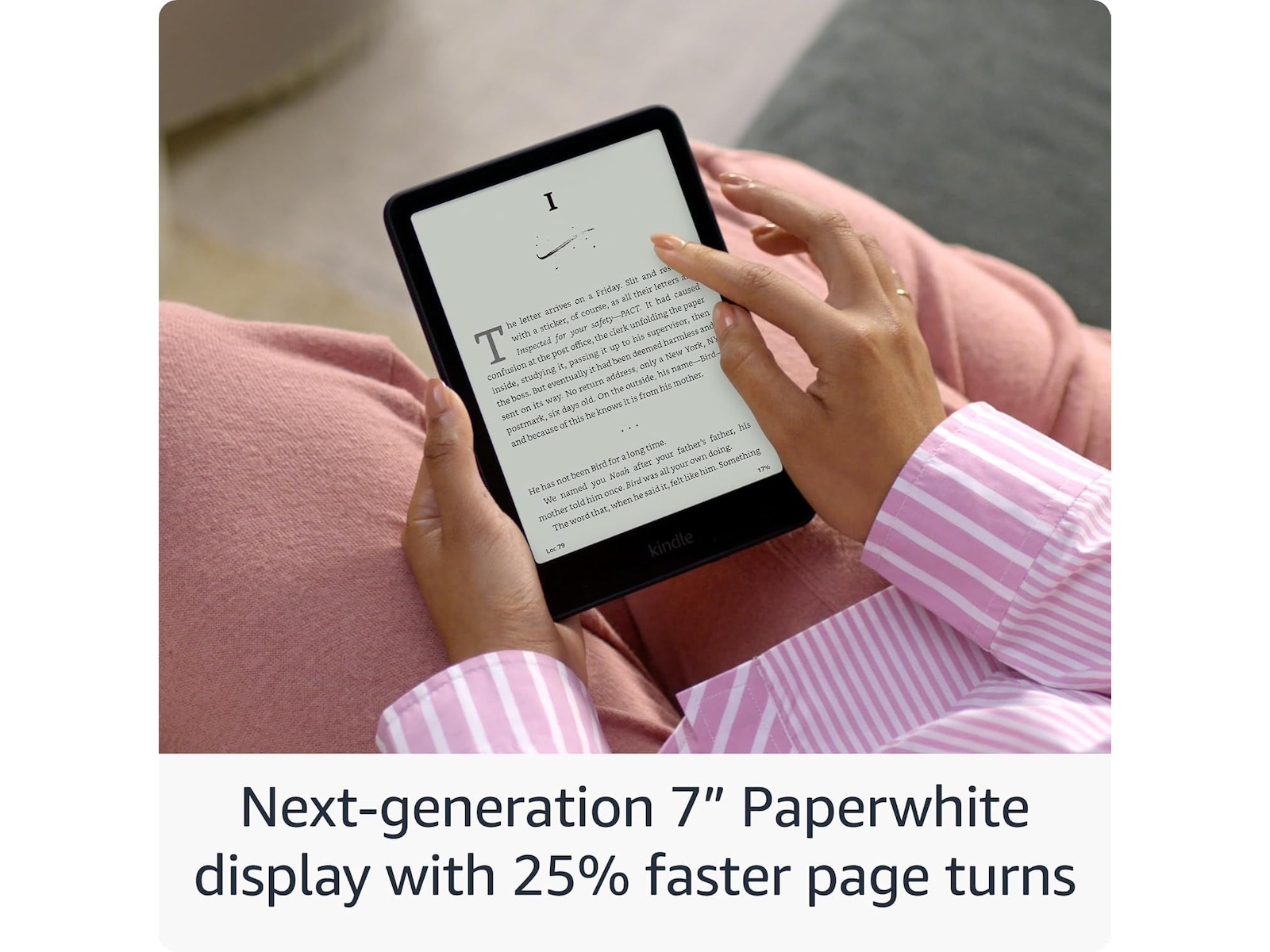 Amazon Kindle Paperwhite 7" 16GB (svart) E-bokläsare