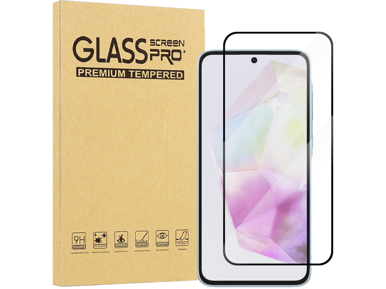 iiglo Galaxy A56 / A36 / S24 FE / S25 FE skärmskydd Skärmskydd