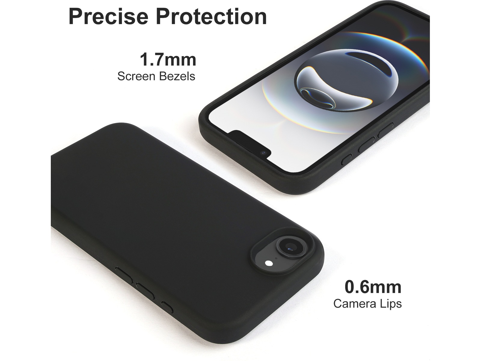 iiglo iPhone 16e Magnetic skal (svart) Skydd