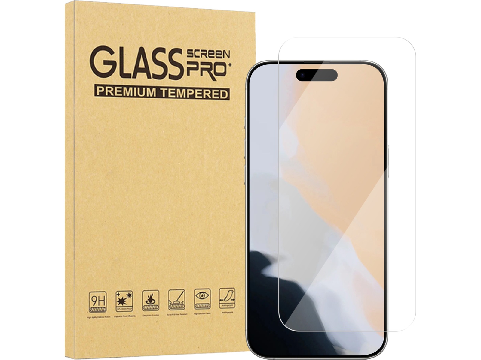 iiglo iPhone Air skärmskydd Skärmskydd