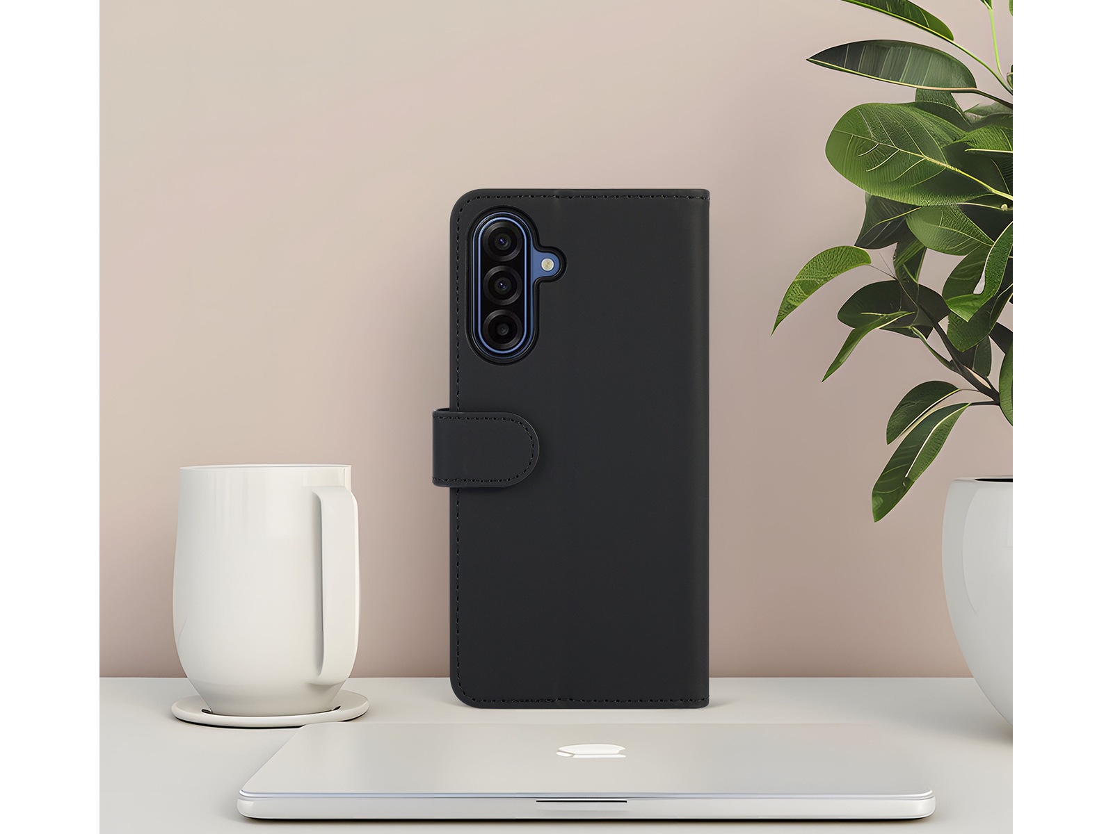 iiglo Galaxy A17 Plånboksfodral (svart) Skydd