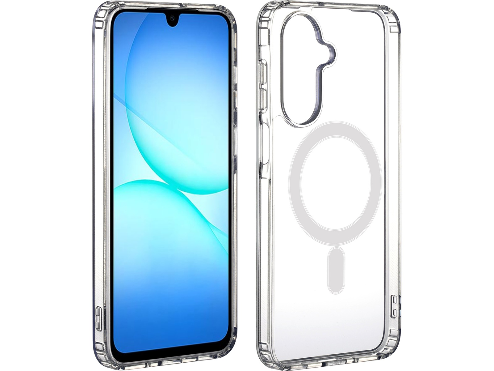 iiglo Galaxy A17 Magnetic Silikonskal (transparent) Skydd