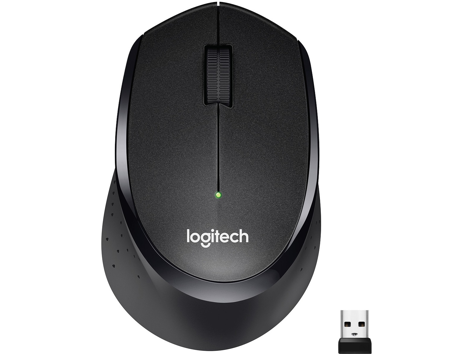 Logitech M330 Silent Plus Trådlös PC mus (svart) Mus