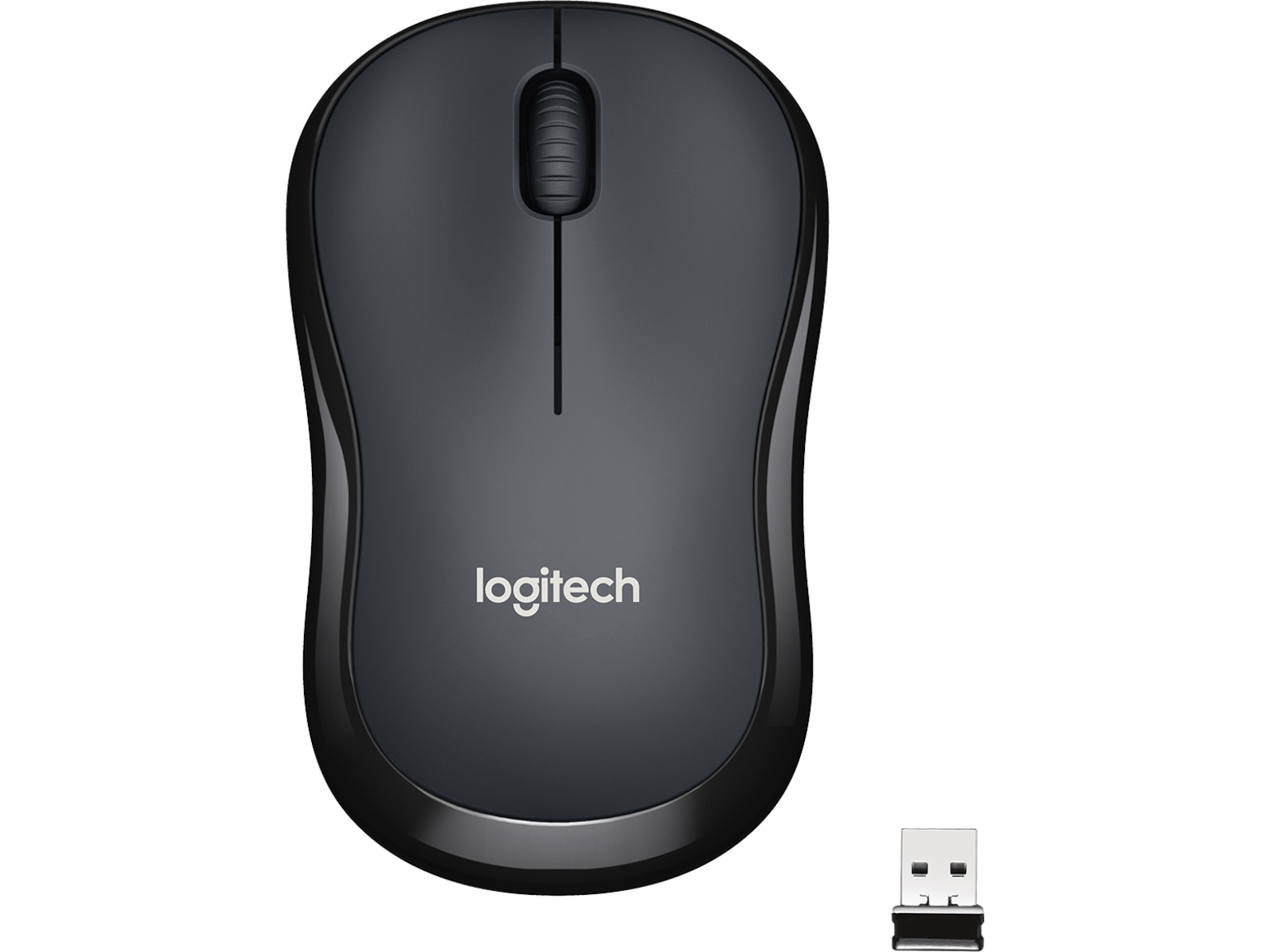 Logitech M220 Silent trådlös PC -mus, svart Mus