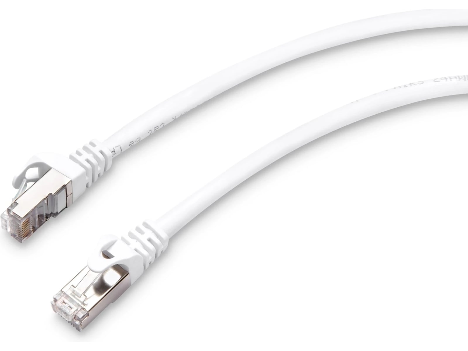 Andersson Nätverkskabel Cat6a 5m (vit) Nätverkskablar