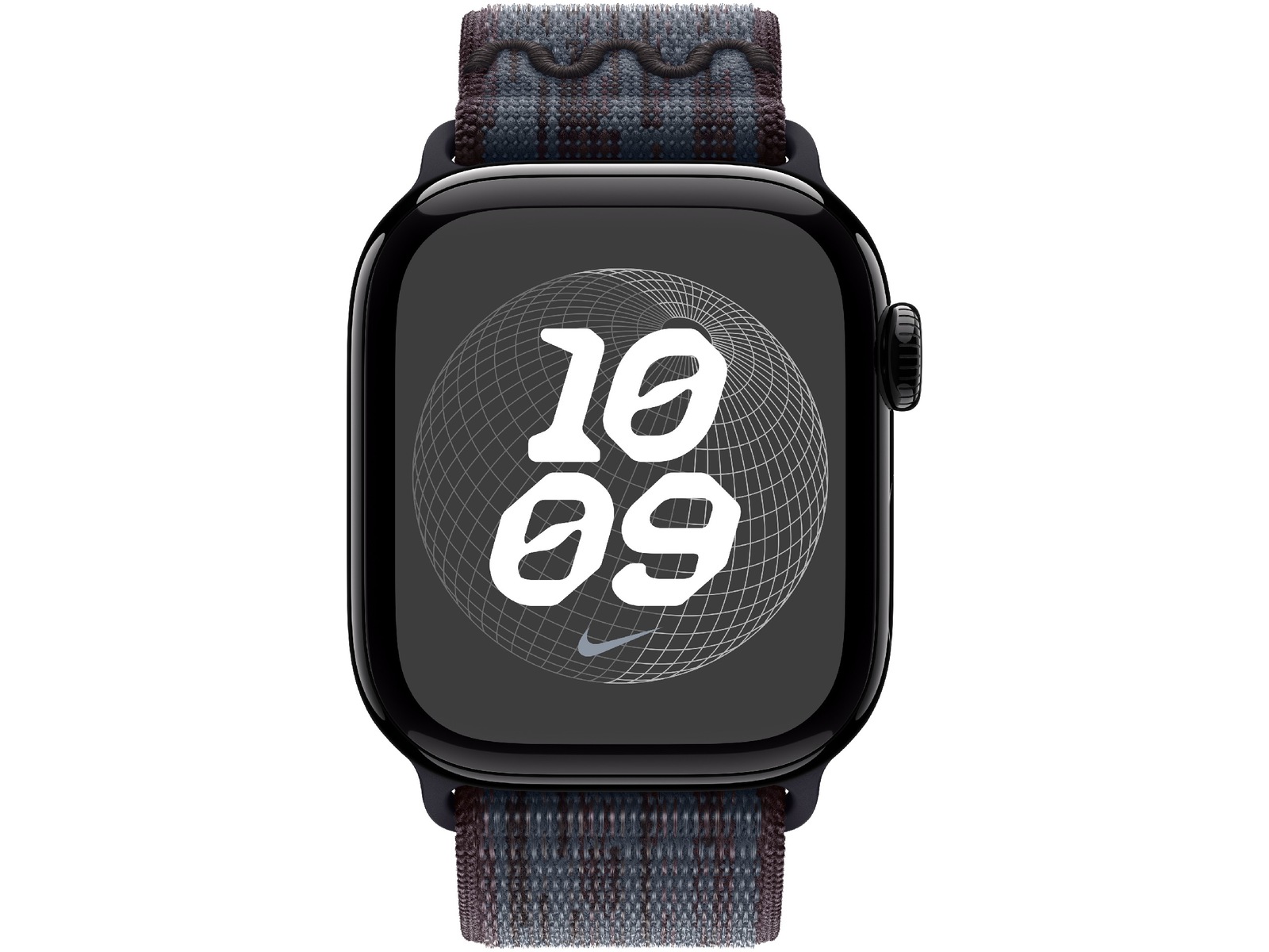 Apple Watch 42mm Nike Sport Loop (black/blue) Armband