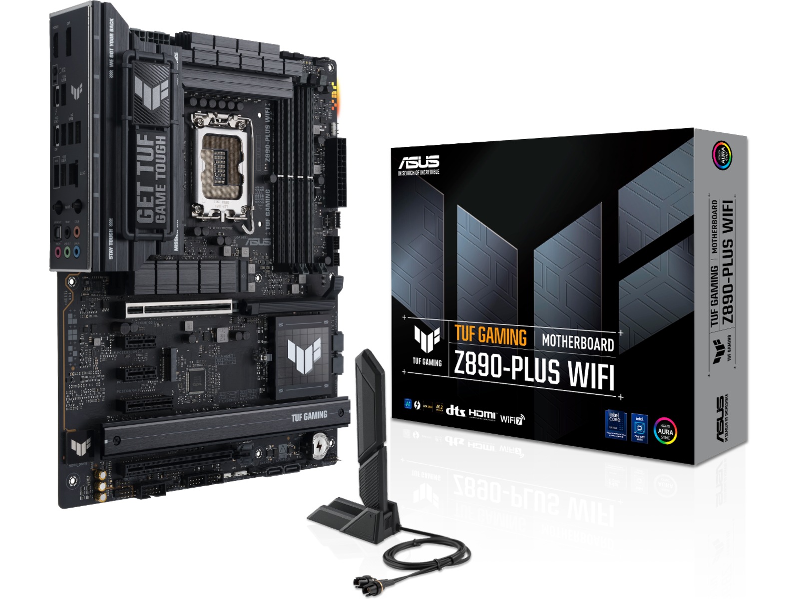 Asus TUF Gaming Z890-PLUS WIFI Moderkort Intel Socket