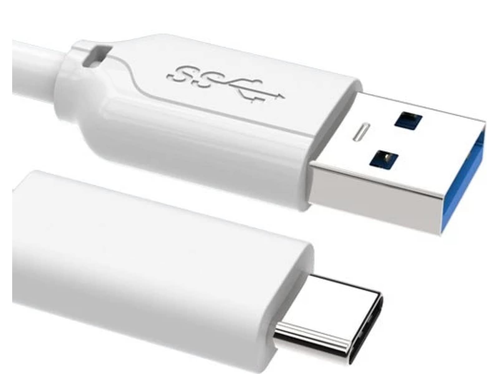 Andersson USB-C till USB-A kabel 0,5m (vit) USB-kablar