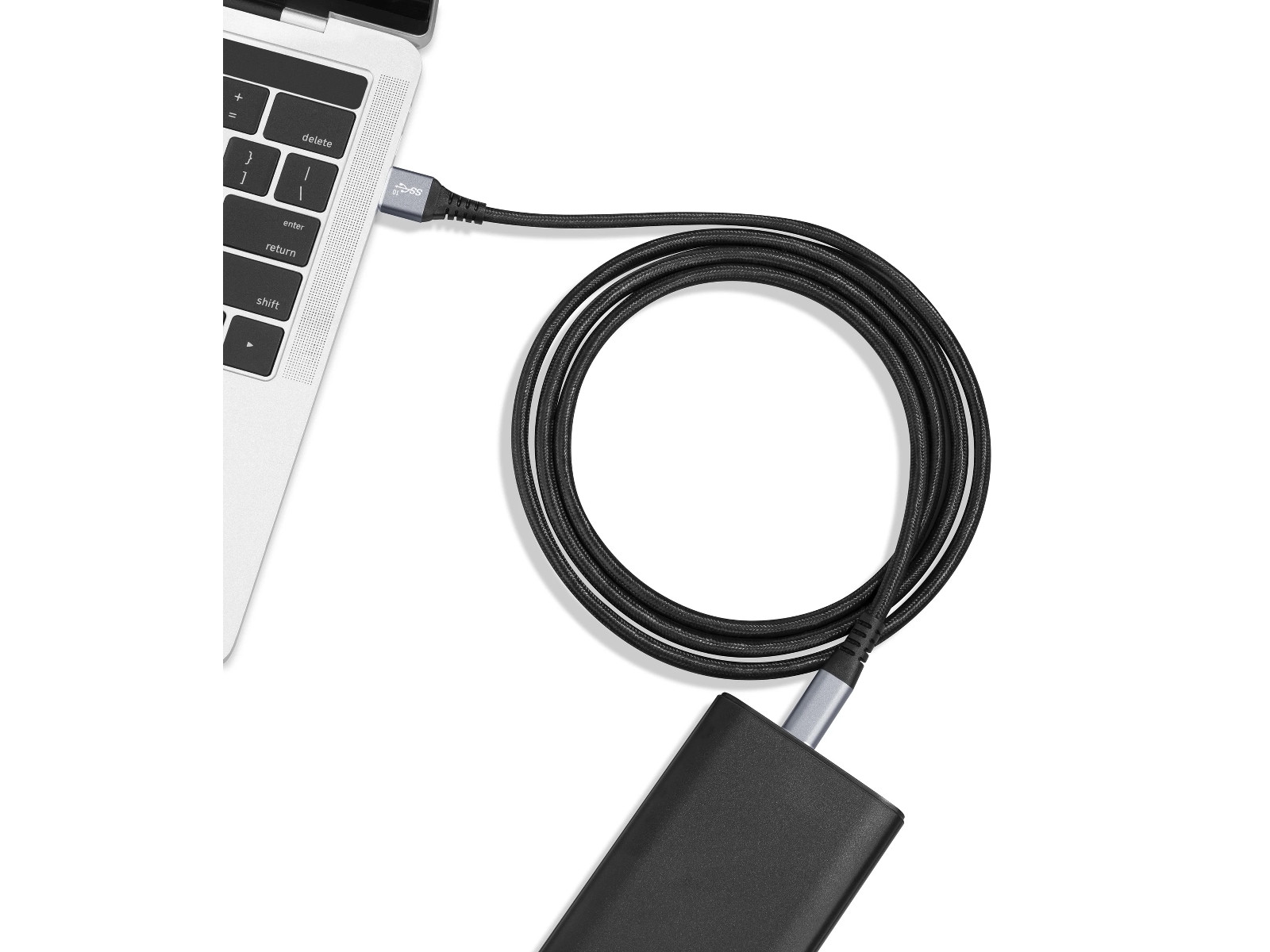 Andersson USB-C till USB-A kabel 1,5m (svart) USB-kablar