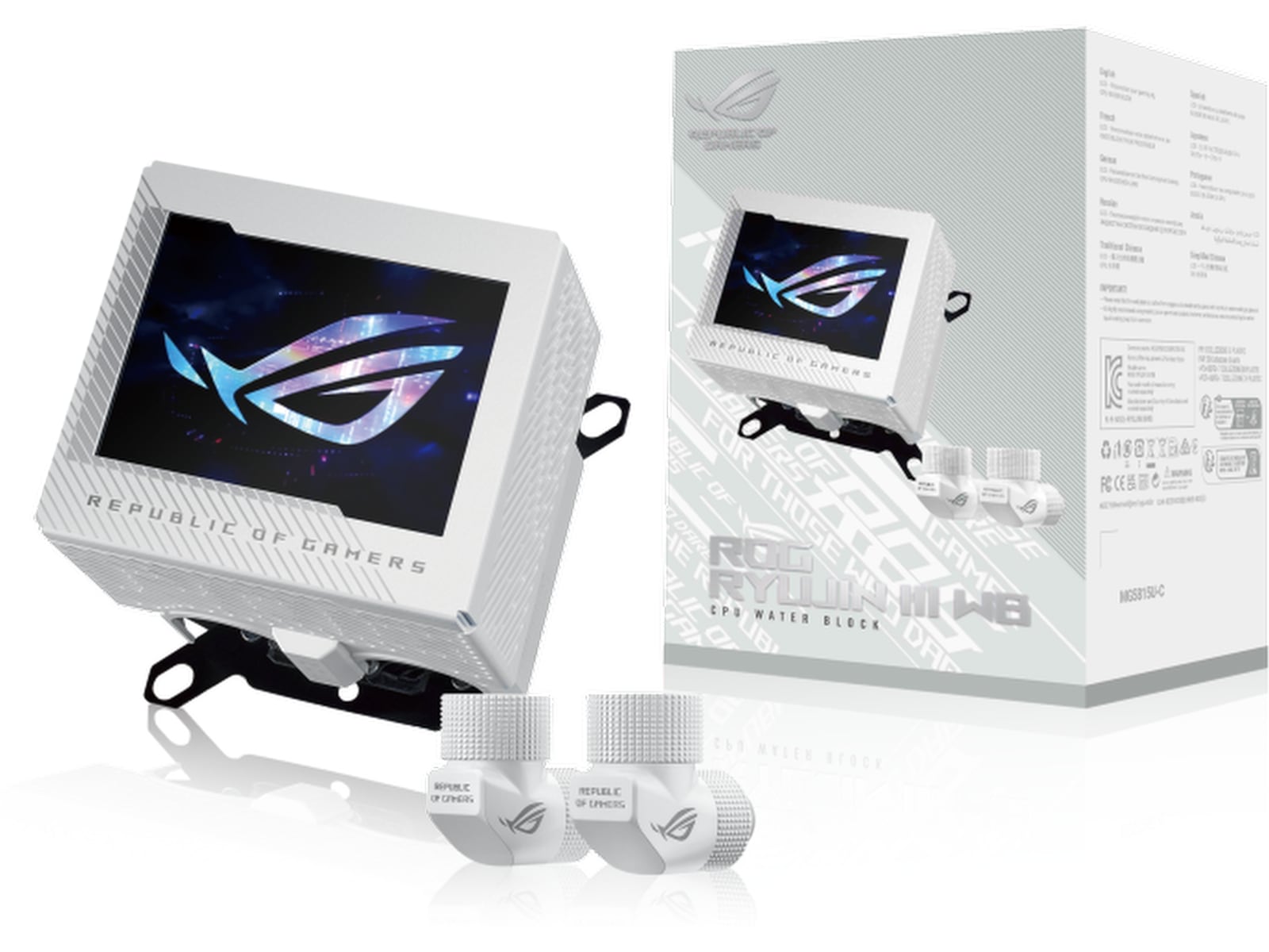 Asus ROG Ryujin III WB (vit) Tillbehör