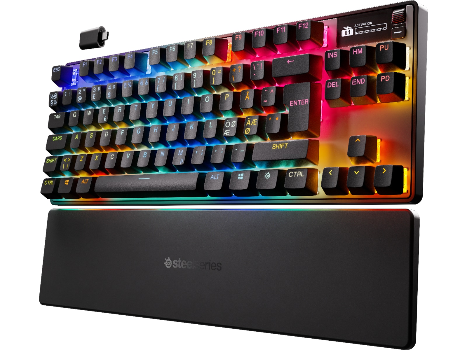 SteelSeries Apex Pro TKL Gen 3 Trådlöst gamingtangentbord Gamingtangentbord
