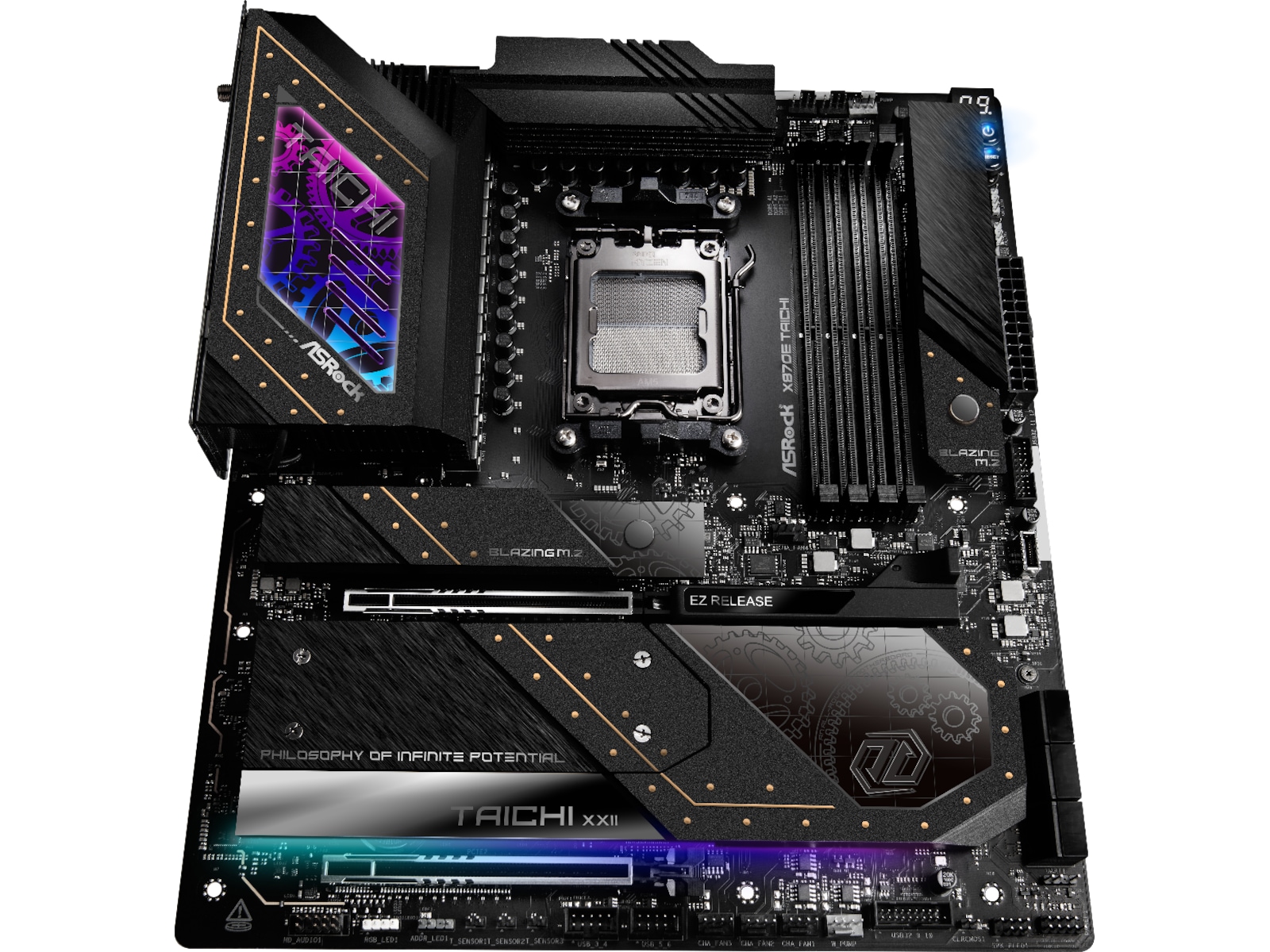 ASRock X870E Taichi Moderkort AMD Socket