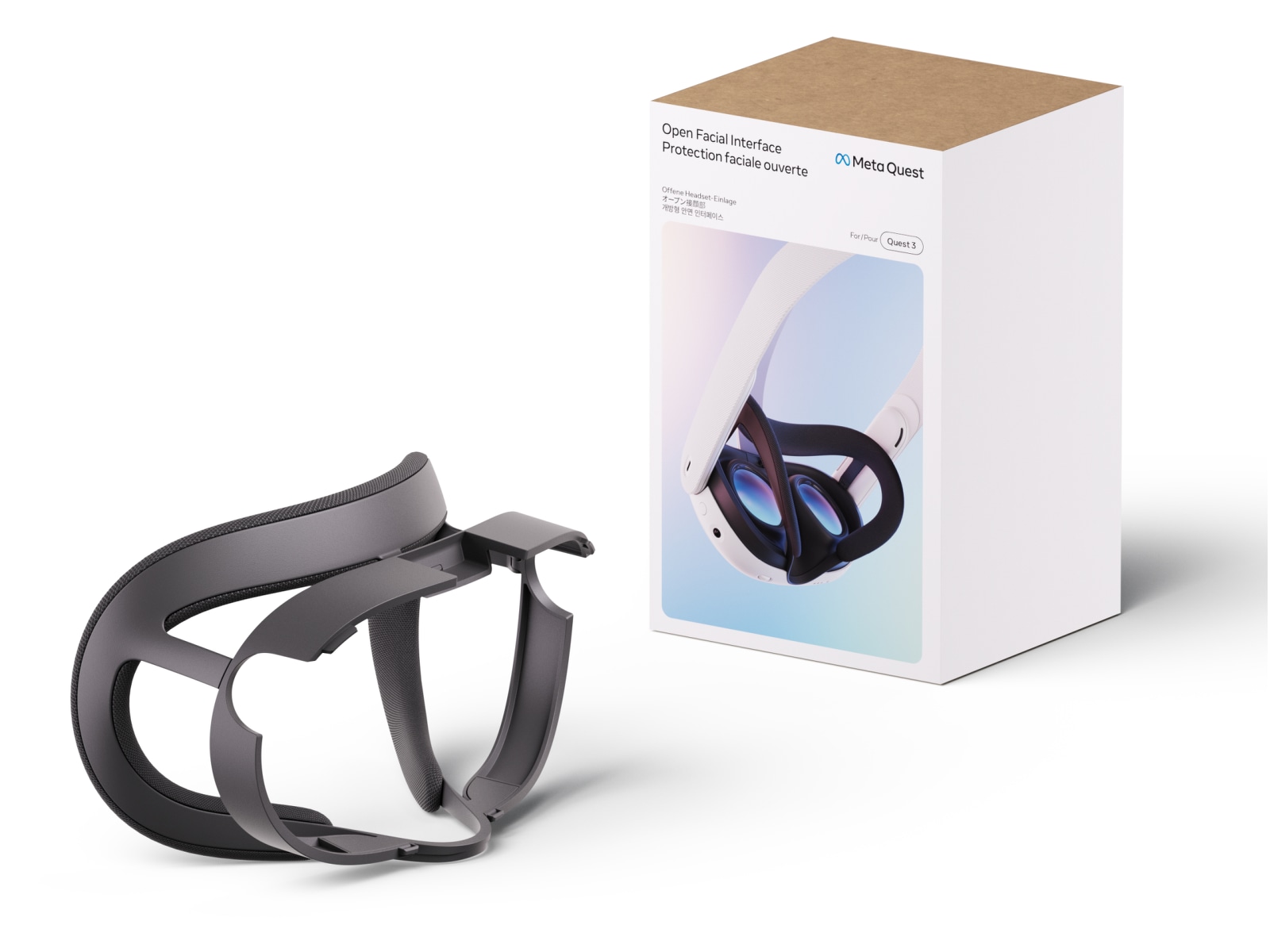 Meta Quest 3 Öppen ansiktsdel VR tillbehör