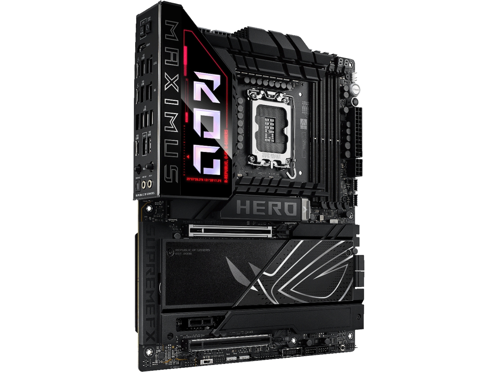 Asus ROG Maximus Z890 HERO Moderkort Intel Socket