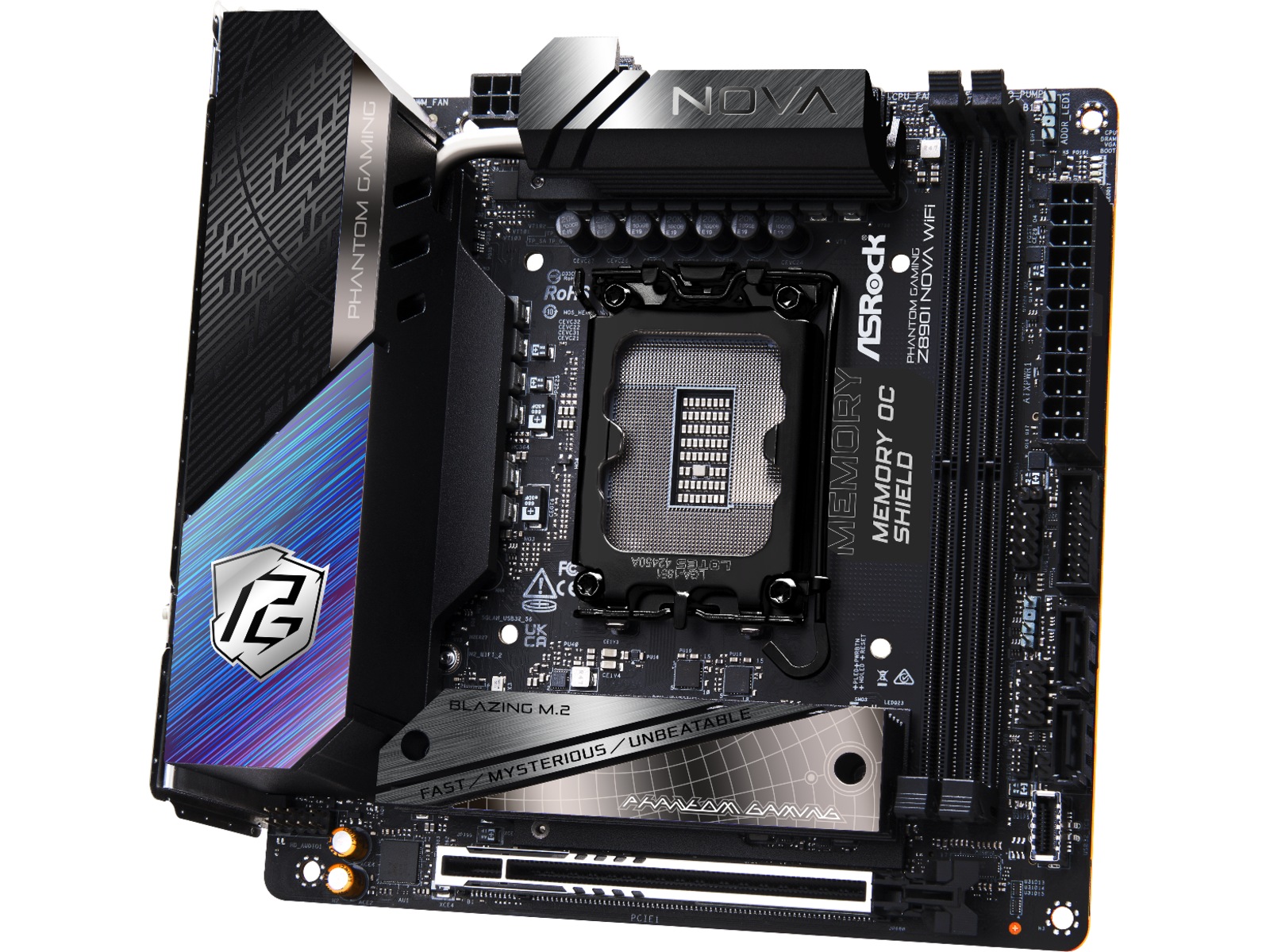 ASRock Z890I NOVA WIFI Moderkort Intel Socket