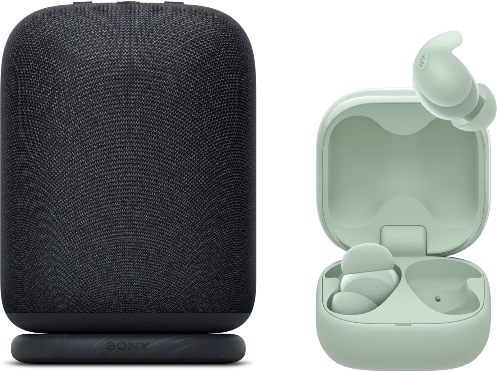 Sony Linkbuds Fit trådlösa hörlurar, In-Ear (grön) In-ear hörlurar