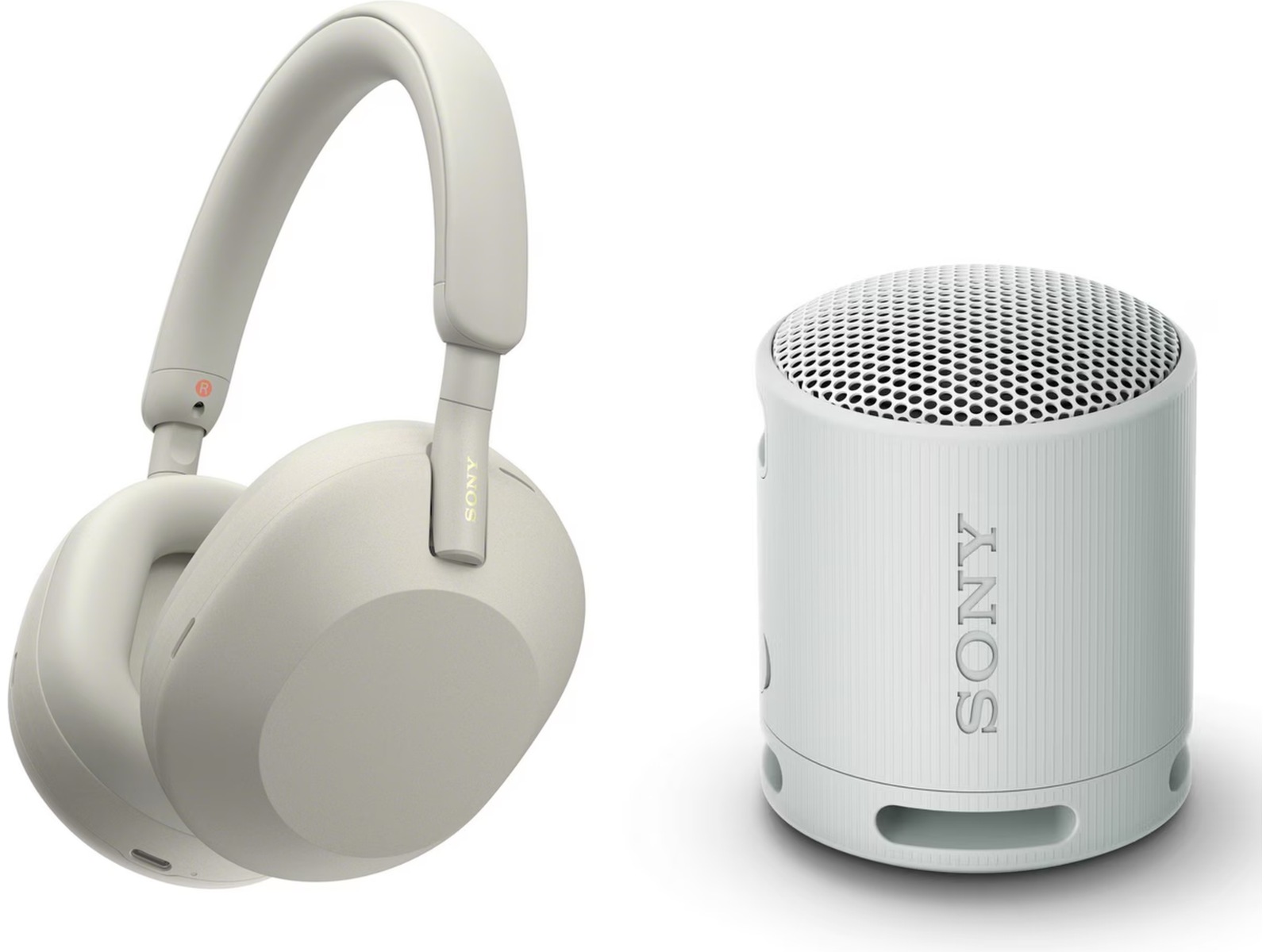 Sony WH-1000XM5 trådlösa hörlurar Over-Ear (silver) Hörlurar