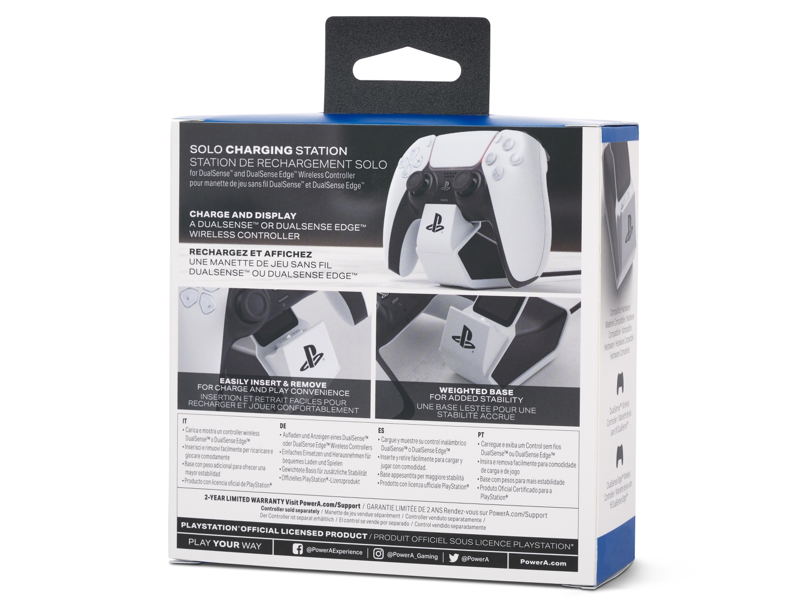 PowerA DualSense Solo Charging Station Tillbehör till PS5