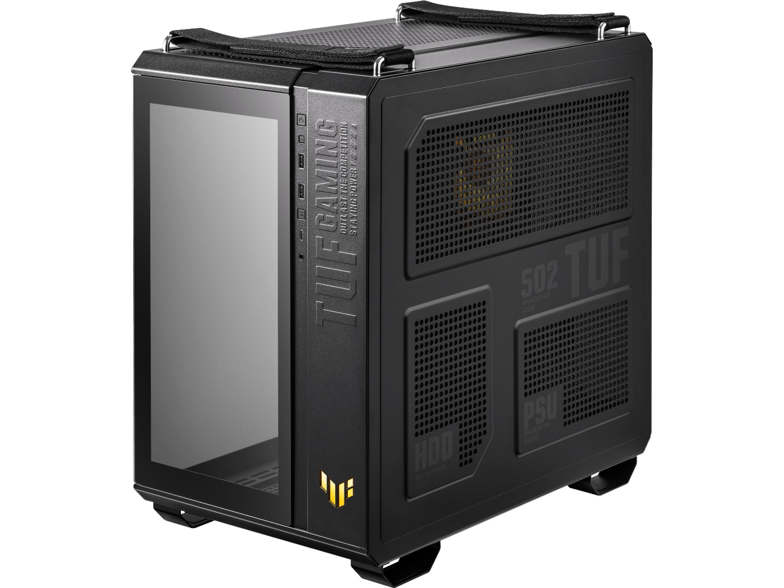 Asus TUF Gaming GT502 Plus TG ARGB Mid Tower (svart) Midi tower