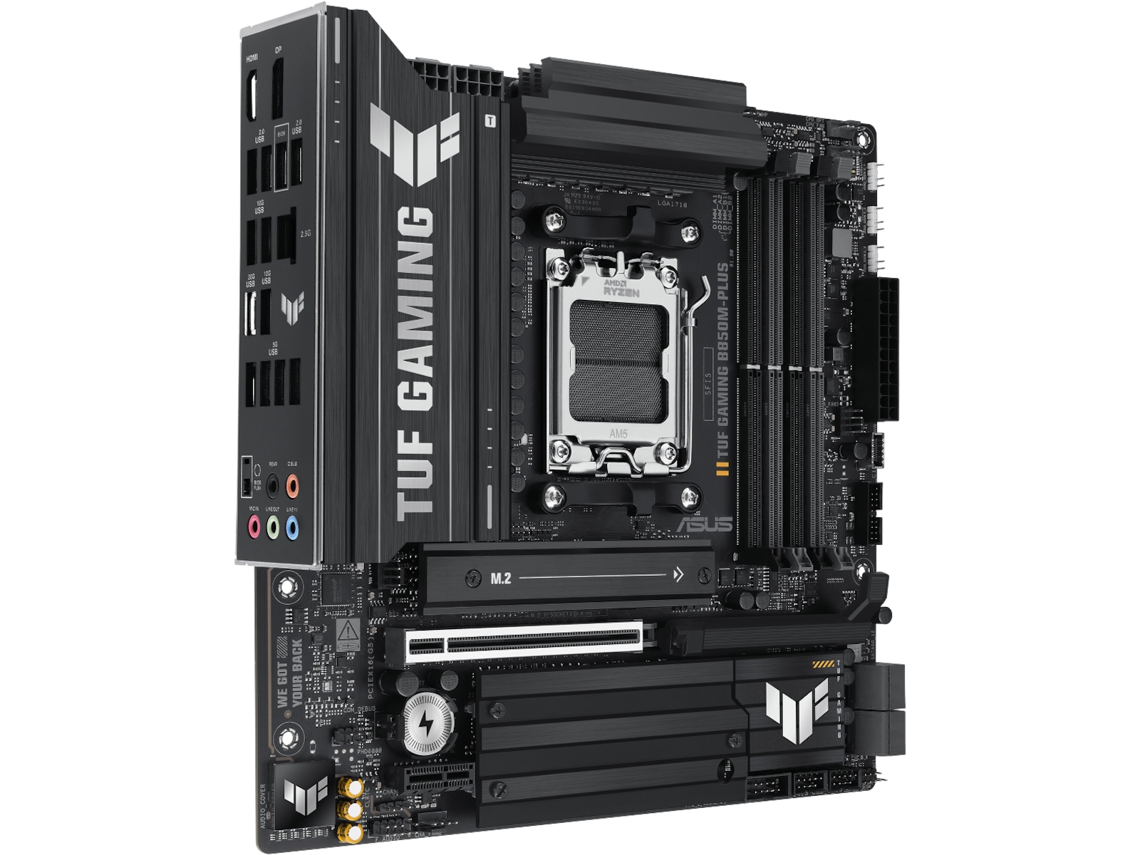 ASUS TUF GAMING B850M-PLUS Moderkort AMD Socket