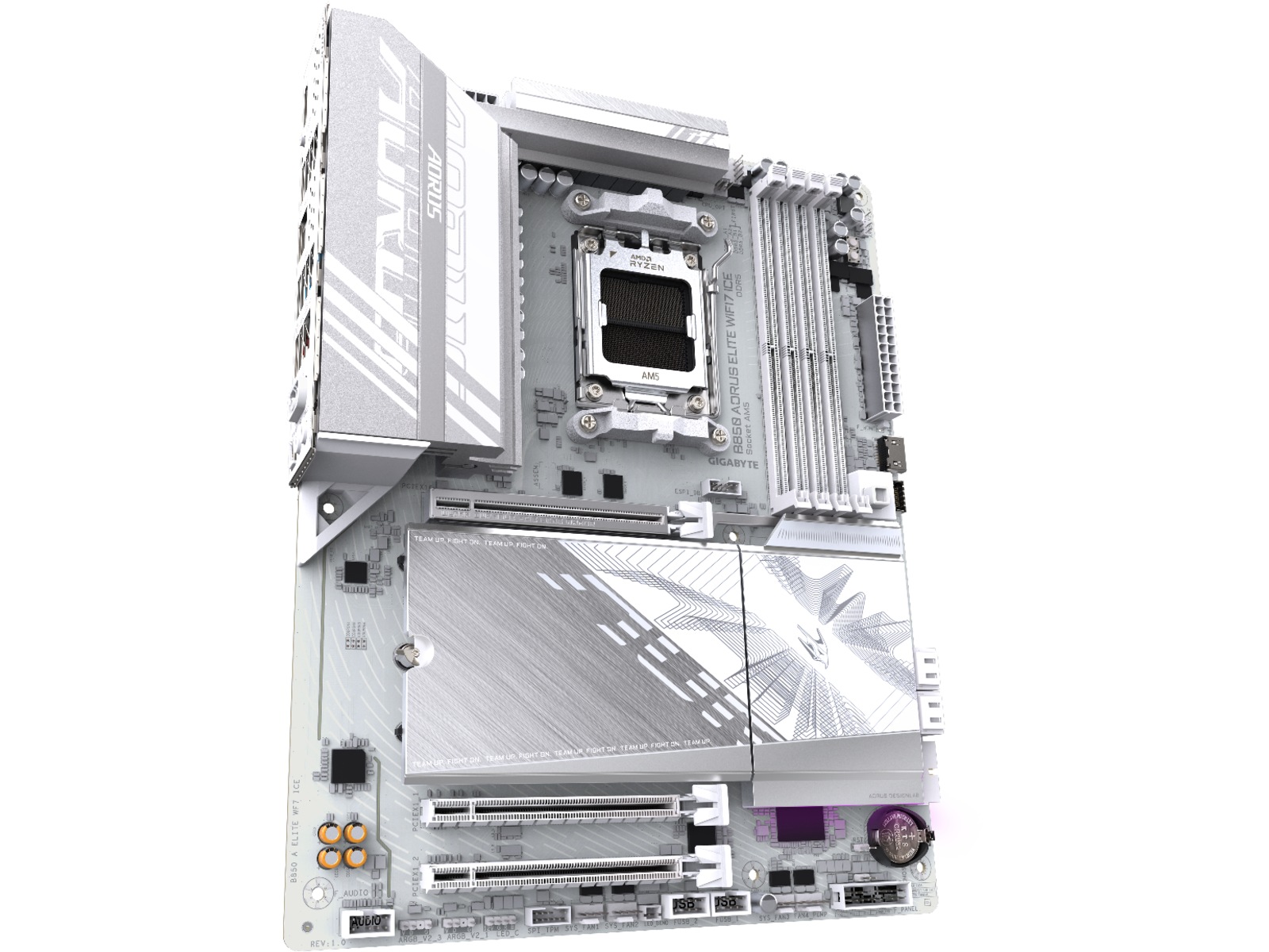 Gigabyte B850 AORUS ELITE WF7 ICE Moderkort AMD Socket