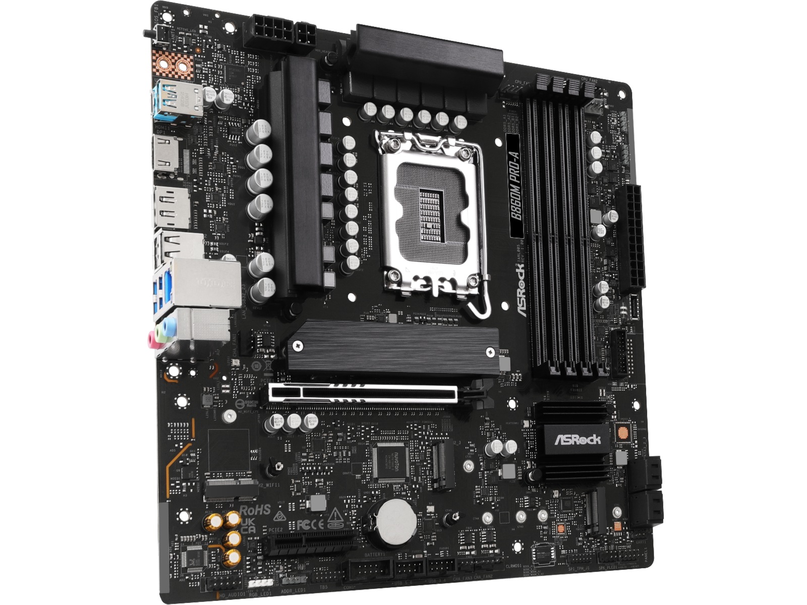 ASRock B860M Pro-A Moderkort Intel Socket