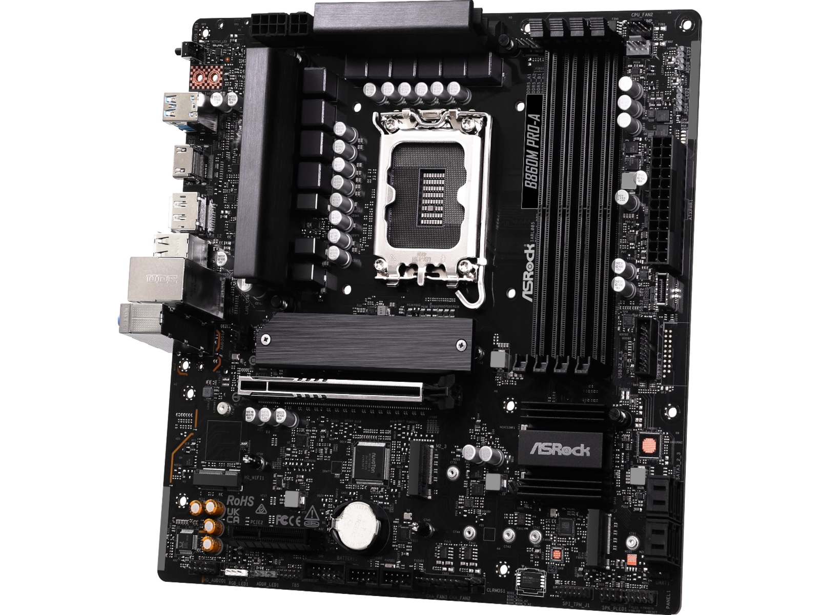 ASRock B860M Pro-A Moderkort Intel Socket