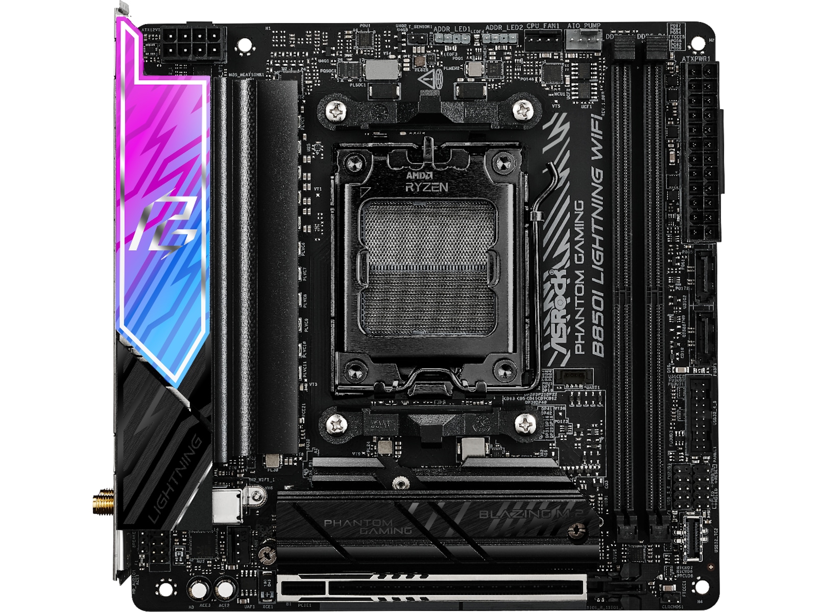 ASRock B850I Lightning WiFi Moderkort AMD Socket