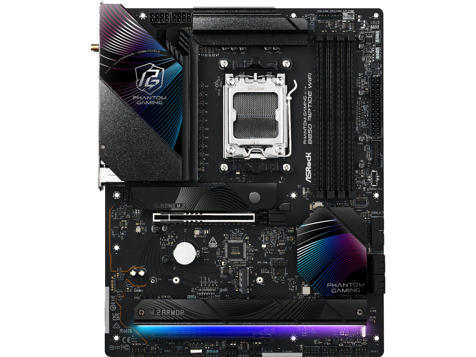 ASRock B850 Riptide WiFi Moderkort AMD Socket
