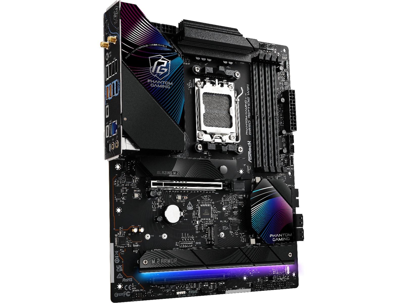 ASRock B850 Riptide WiFi Moderkort AMD Socket
