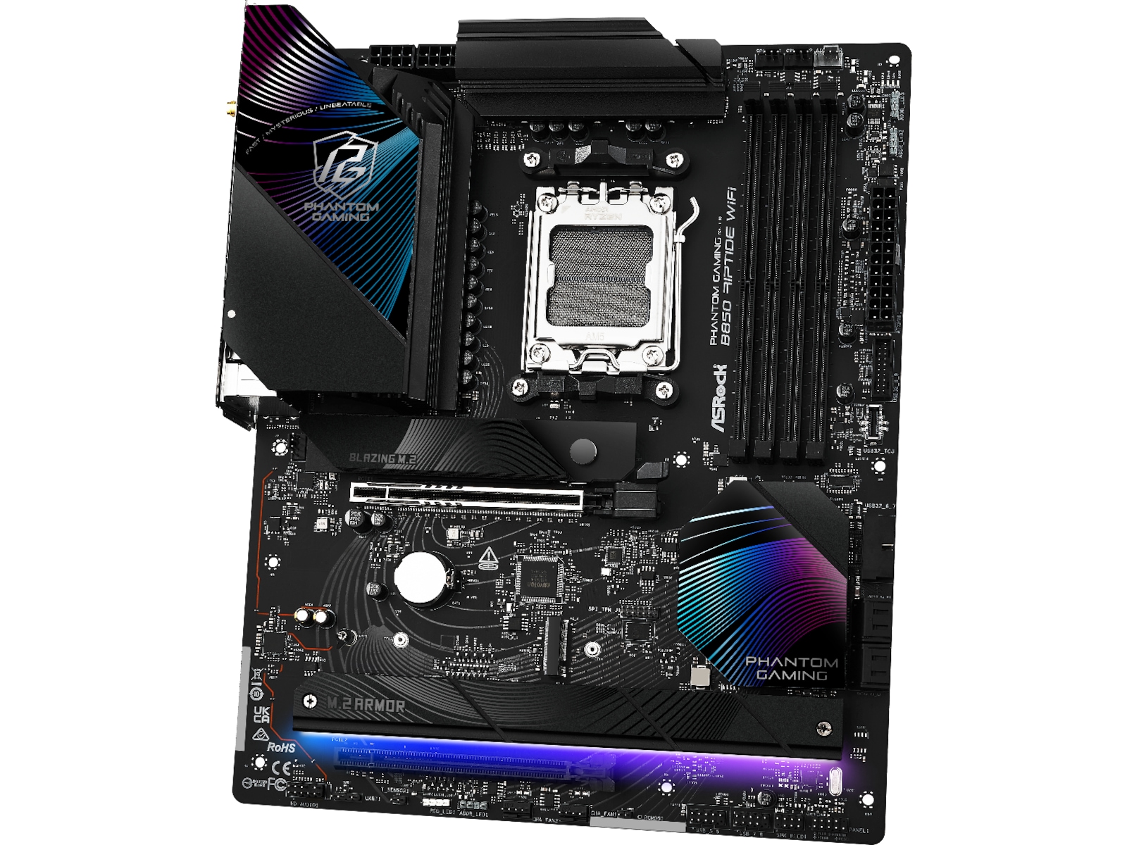 ASRock B850 Riptide WiFi Moderkort AMD Socket