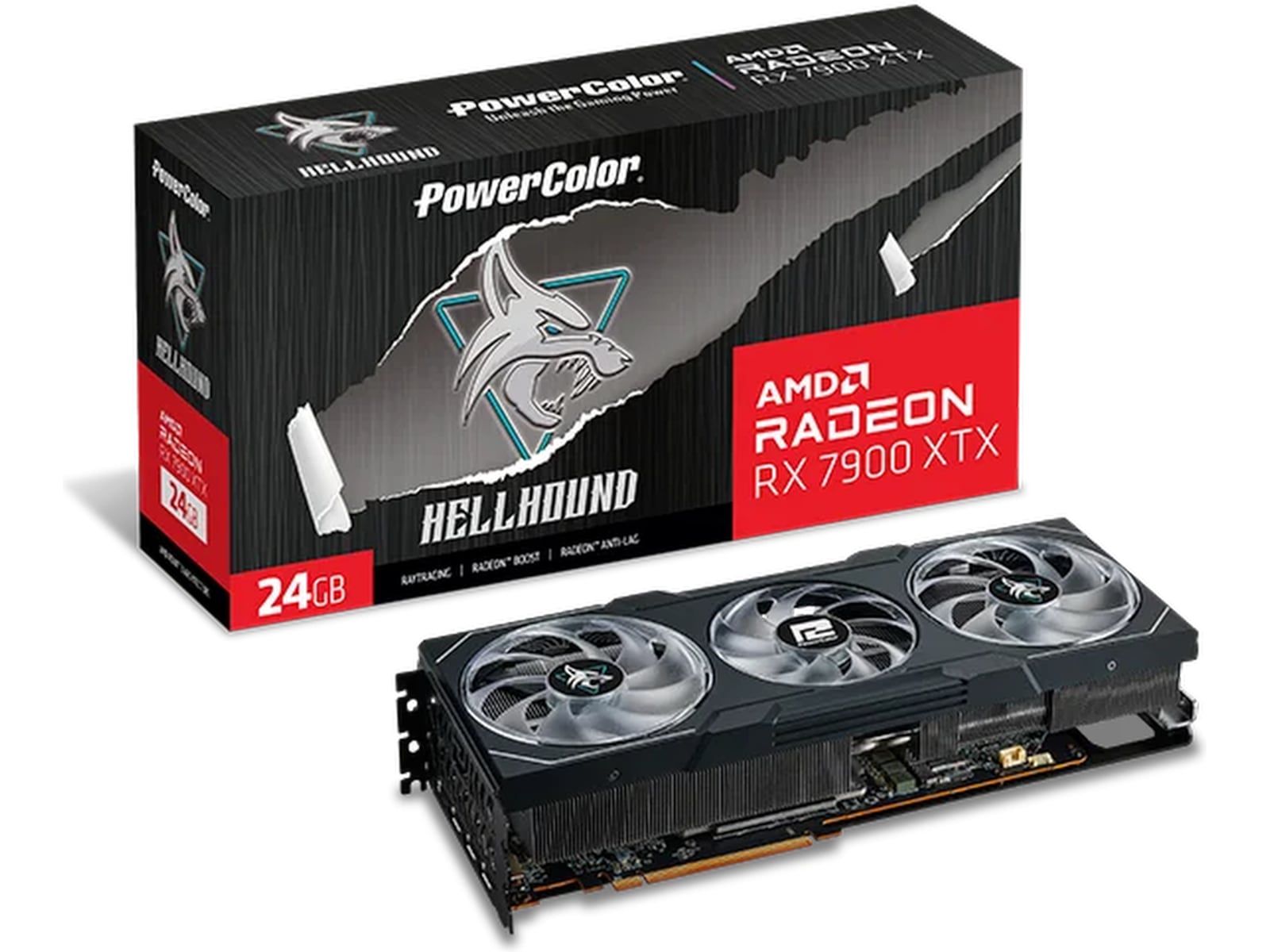 PowerColor Hellhound AMD Radeon RX 7900 XTX Grafikkort