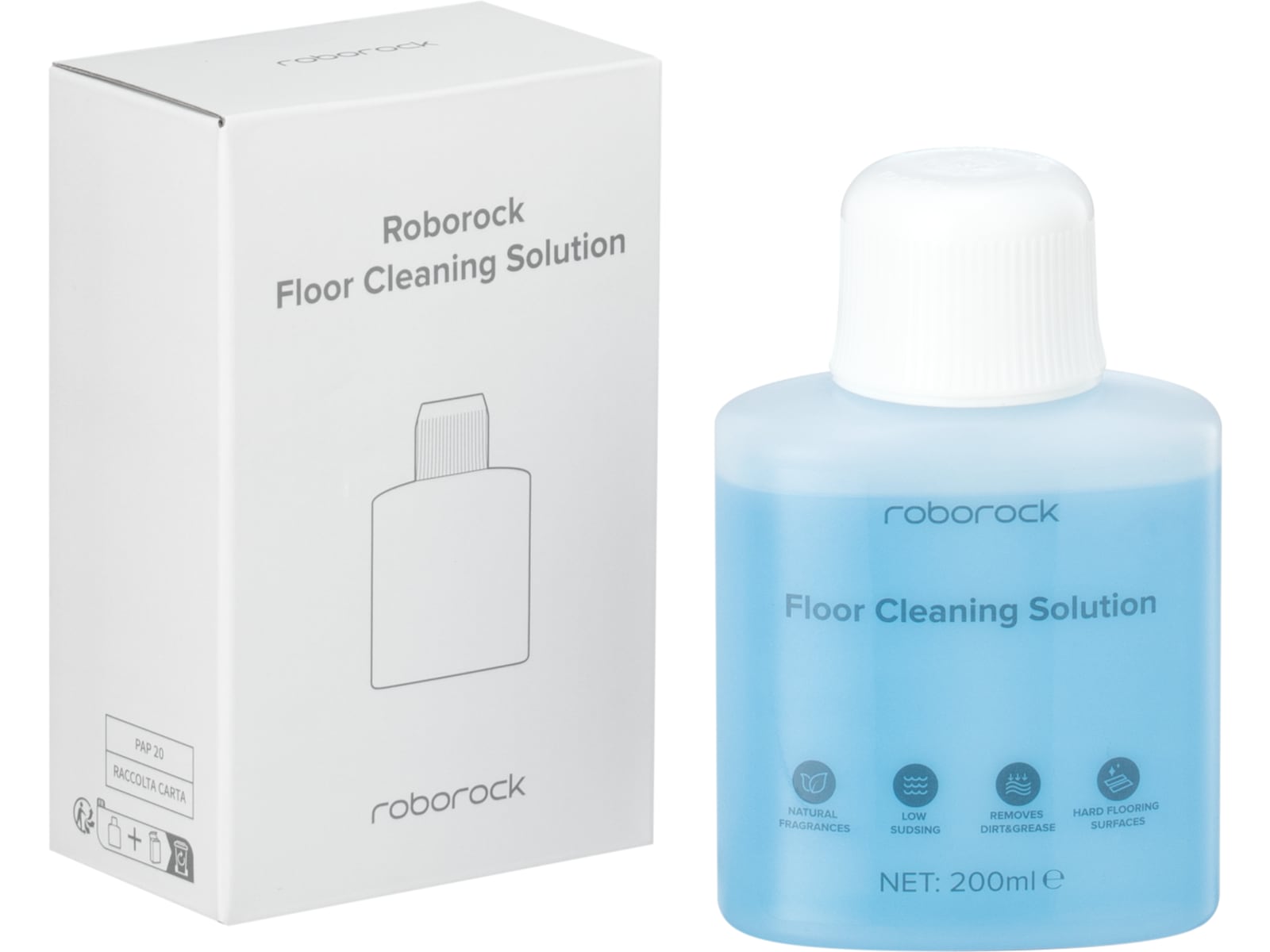 Roborock tvättmedel för golv 200ml Tillbehör för dammsugare & rengöring