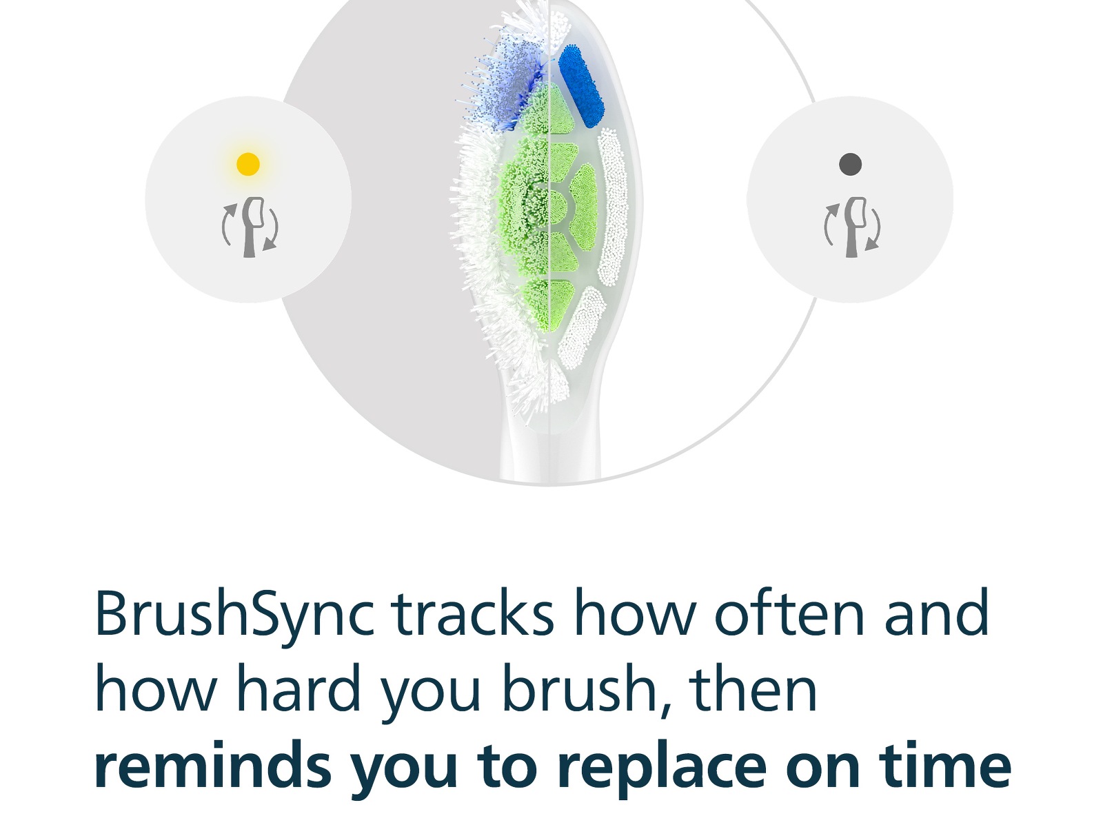 Philips Sonicare W2 Optimal White borsthuvuden (4 pack, vit) Tandborsthuvud