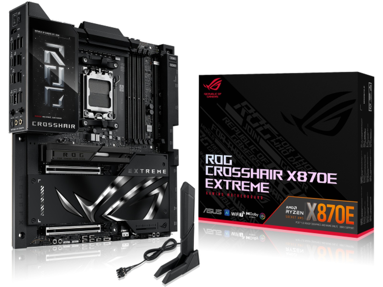 Asus ROG Crosshair X870E Extreme Moderkort AMD Socket