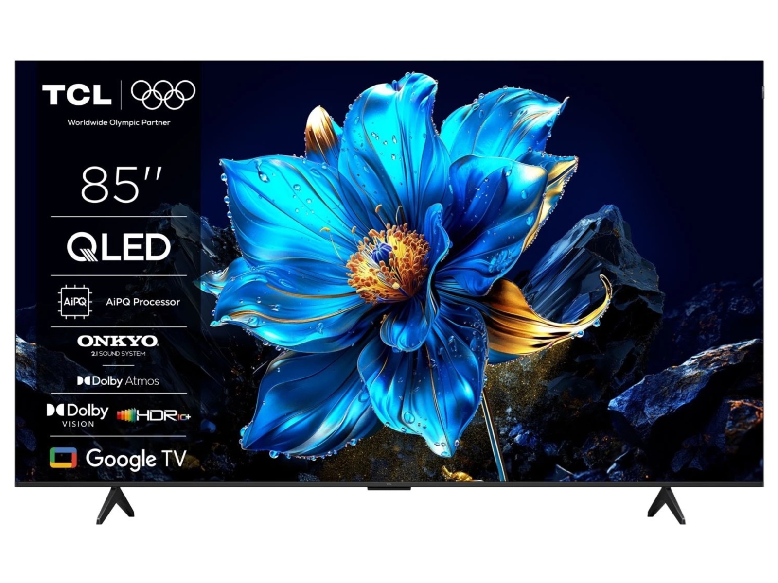 TCL 85" T69C 4K QLED Google TV Över 80 tums TV