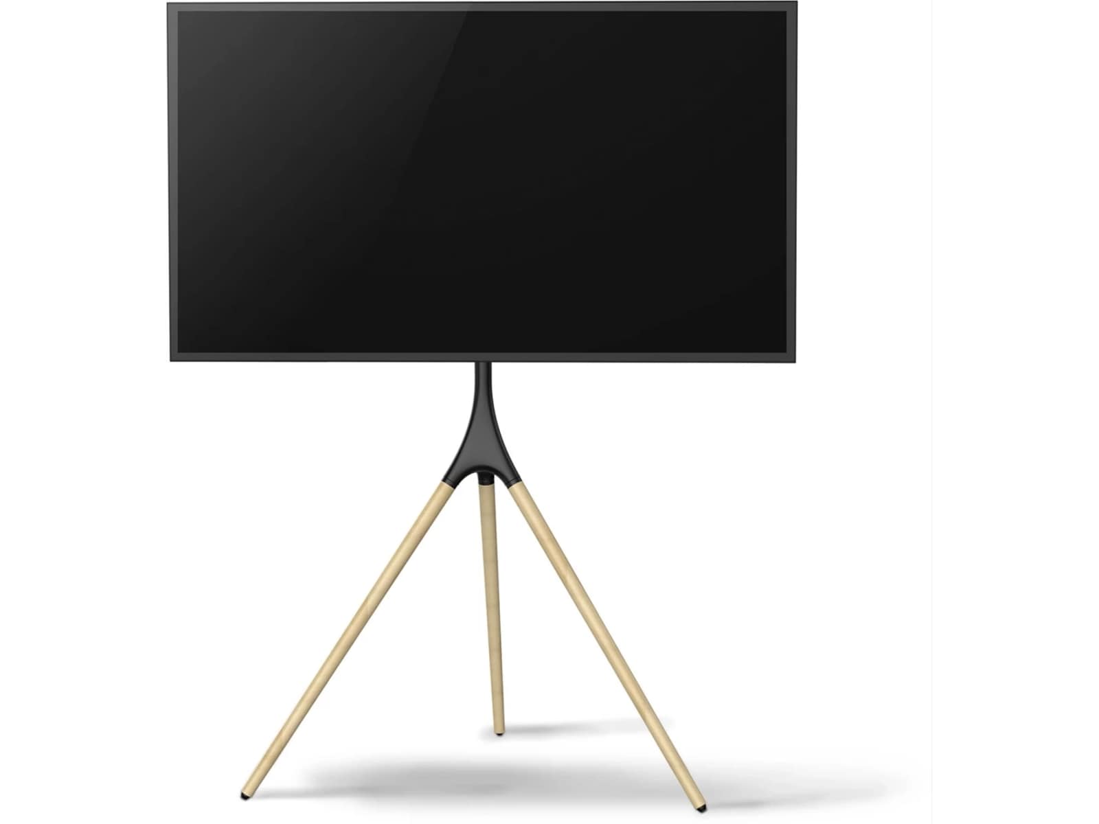 Andersson ATS Golvstativ till TV (svart/ek) Väggfäste & TV-stativ