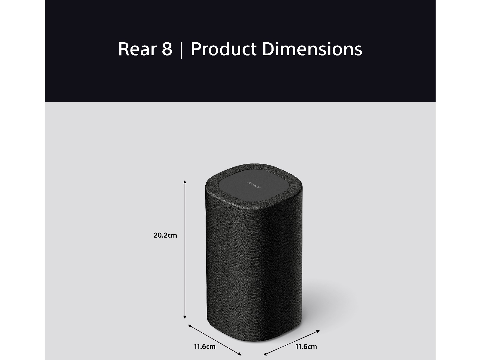 Sony BRAVIA Theatre Rear 8 högtalare Högtalare