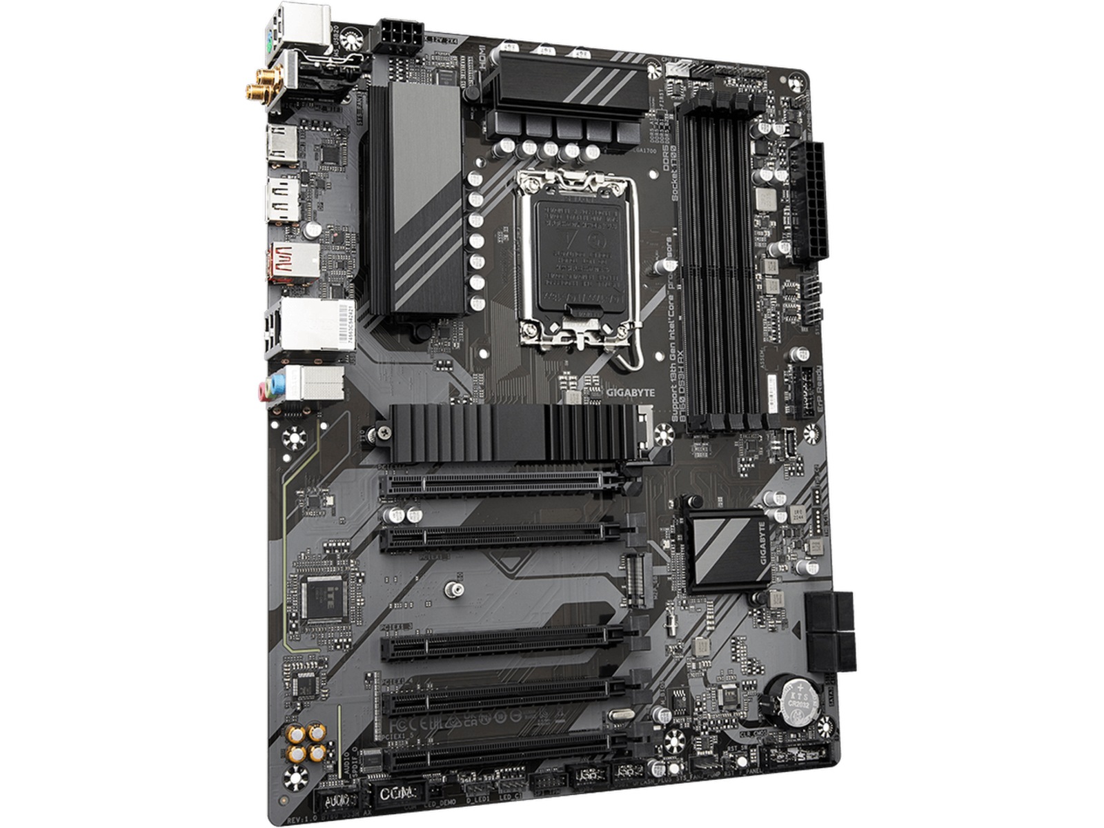 Gigabyte B760 DS3H AX Moderkort Intel Socket