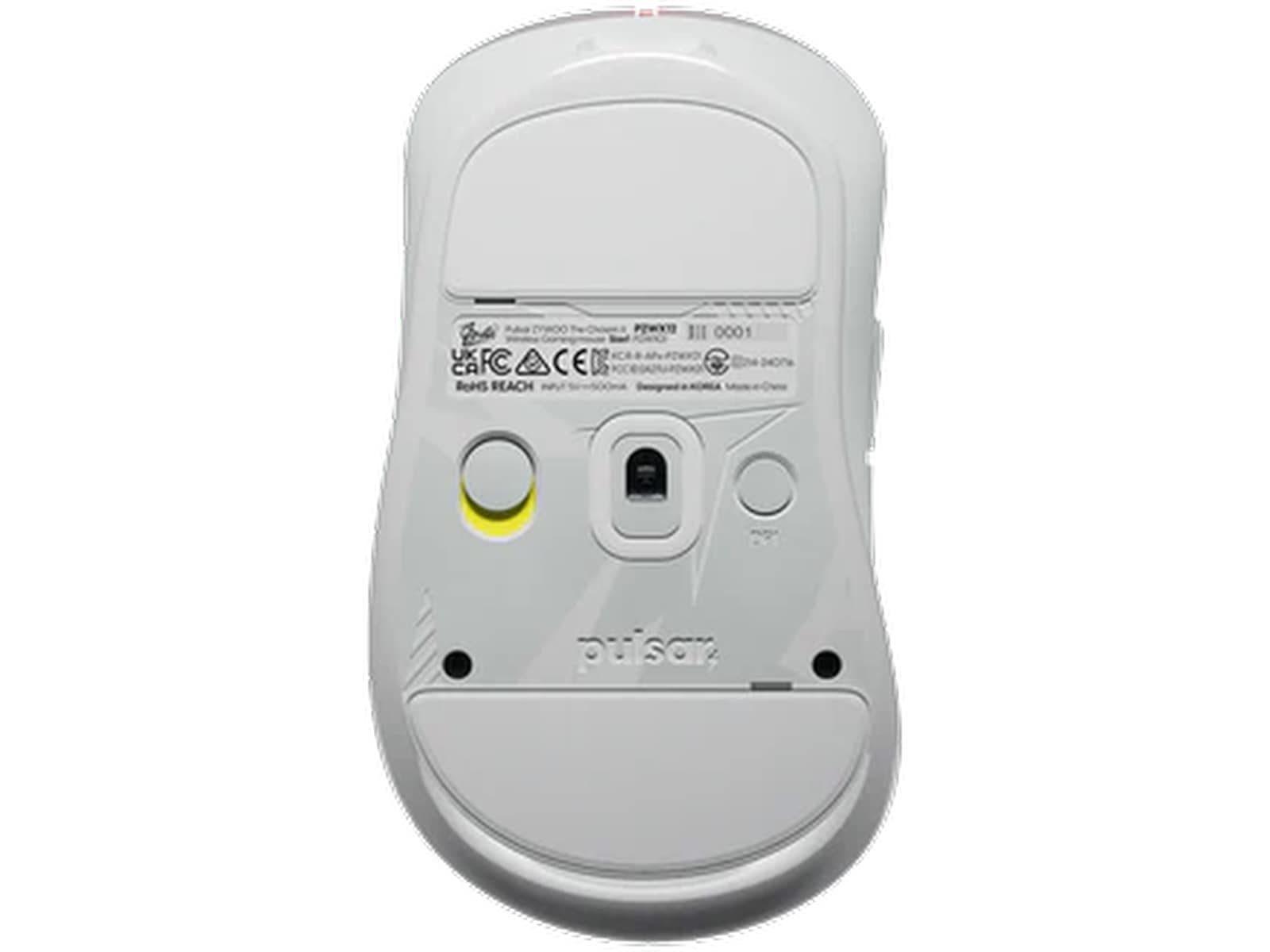 Pulsar ZywOo the Chosen Mini Trådlös Gamingmus (vit) Gamingmus