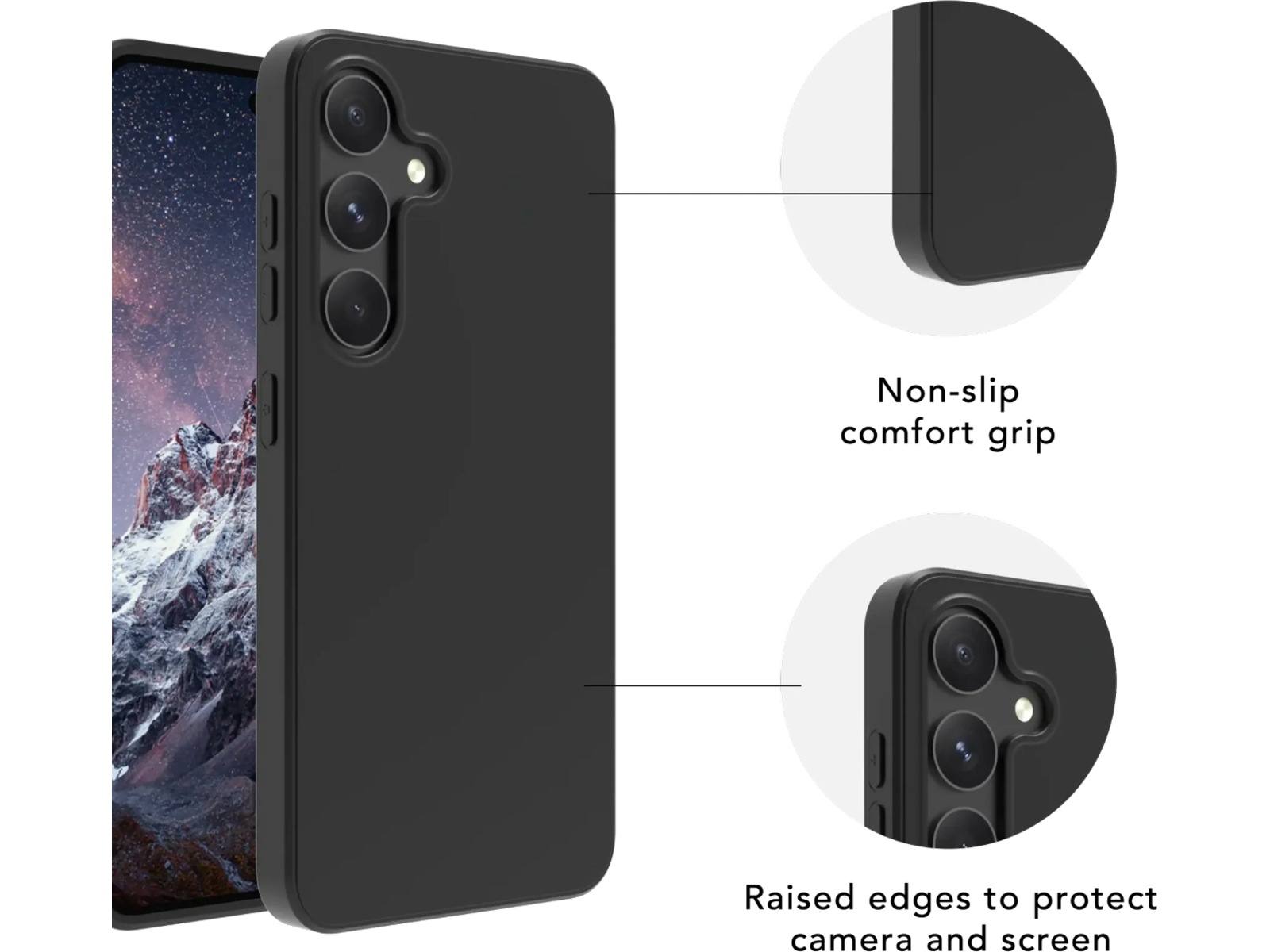 dbramante1928 Galaxy S24 Greenland Skal (night black) Skydd